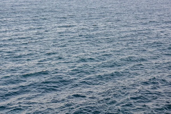 Água Azul Mar Ainda Com Ondulação Fundo Natural Foto Textura — Fotografia de Stock