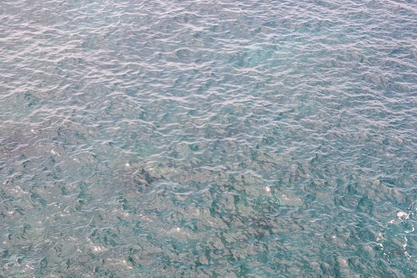 Blue Water Texture Pattern Noon Atlantic Ocean — Stock Photo, Image