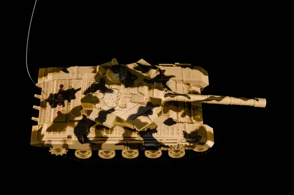 Scale model of a german tank — Stock Photo, Image