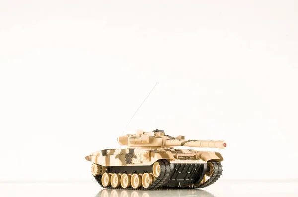 Skalenlig modell av en tysk stridsvagn — Stockfoto