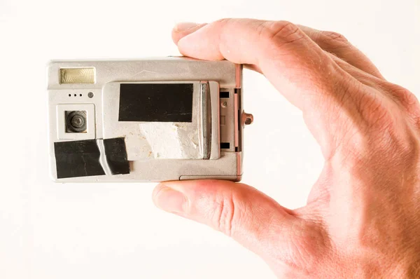 Цифровая компактная камера — стоковое фото