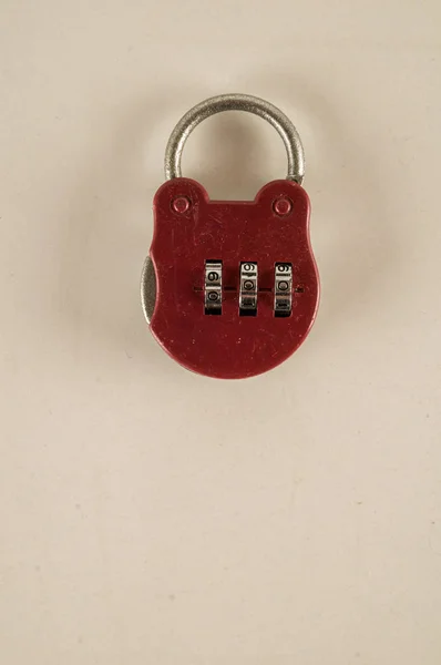 Close-up of combination lock — Stock Photo, Image