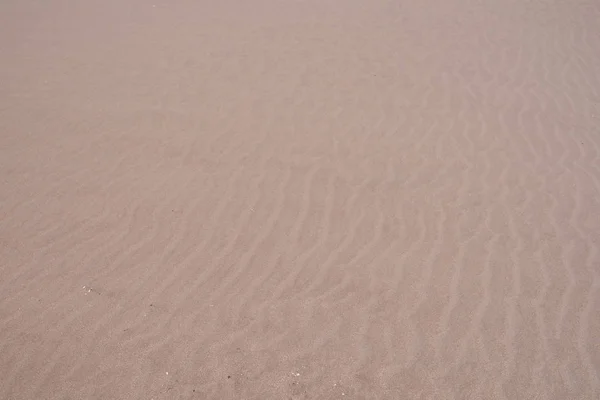 Bild Närbild Sand Struktur Mönster Strand Sommaren — Stockfoto