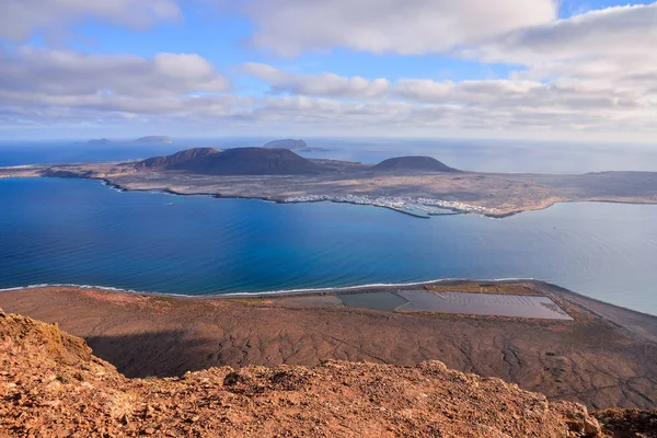 Paysage dans les îles tropicales volcaniques des Canaries Espagne — Photo