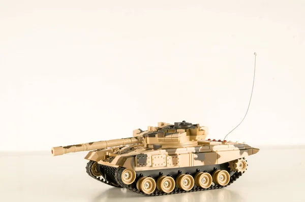 Dünya Savaşı Ndan Kalma Bir Alman Tankının Ölçekli Modeli — Stok fotoğraf