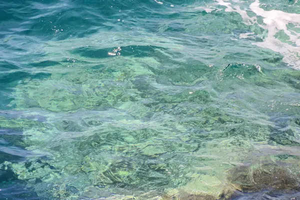 Textura de agua azul — Foto de Stock