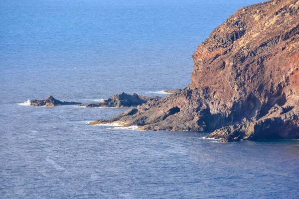 Foto Bild Der Schönen Aussicht Auf Die Küste Des Ozeans — Stockfoto