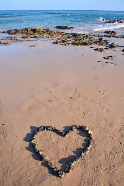 Zdjęcie Pięknej Plaży Sand Ocean Beach — Zdjęcie stockowe