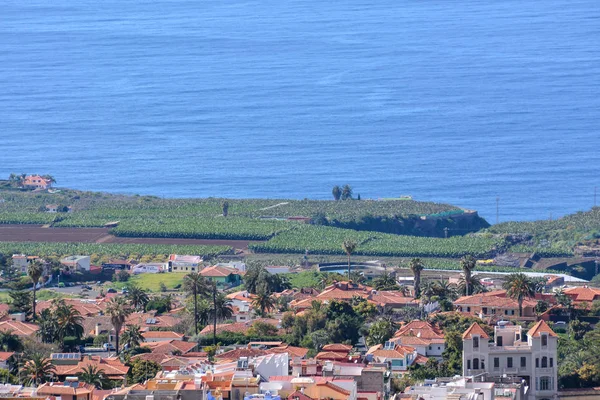 Puerto de la Cruz 'da görünüm — Stok fotoğraf