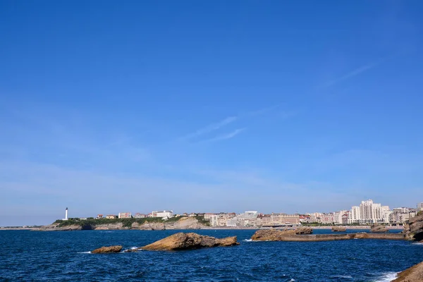 Foto Dettagli Paesaggi Della Città Biarritz Francia — Foto Stock
