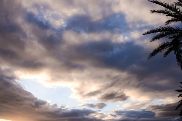 Foto Bellissime Nuvole Paesaggio Nuvoloso Nel Cielo — Foto Stock