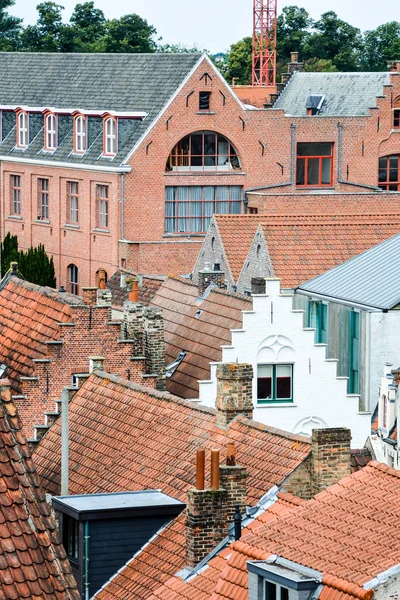 Foto Classic Architecture European Building Village Brugge Belgii — Stock fotografie