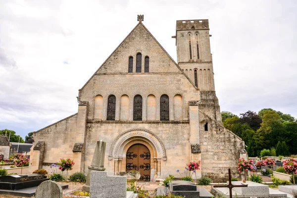Foto Foto Iglesia Medieval Piedra Francia — Foto de Stock