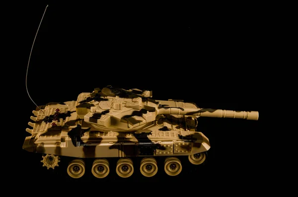 Model německého tanku v měřítku — Stock fotografie