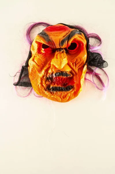 悪魔の伝統的な日本マスク — ストック写真