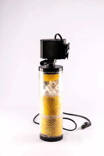 Pompe à filtre d'aquarium — Photo