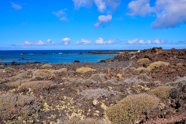 Spanska Utsiktslandskap Tropiska Vulkaniska Kanarieöarna Spanien — Stockfoto