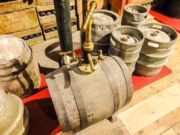 Photo Picture Equipment Brewery Beer Machine — Stock Photo, Image