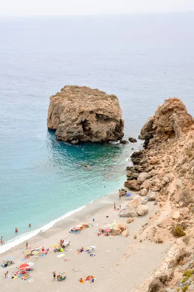Photo Picture Beautiful Sea Coast View Andalucia — Stock Photo, Image
