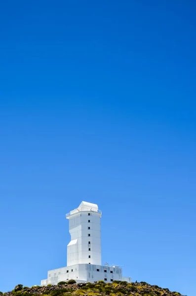 Telescopen Van Sterrenwacht Teide Tenerife Spanje — Stockfoto