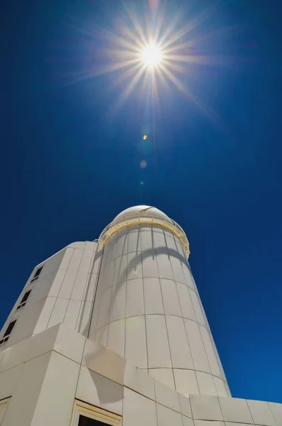 Telescopios Del Observatorio Astronómico Del Teide Tenerife España — Foto de Stock