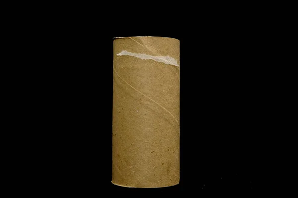 Pusta rolka papieru toaletowego — Zdjęcie stockowe