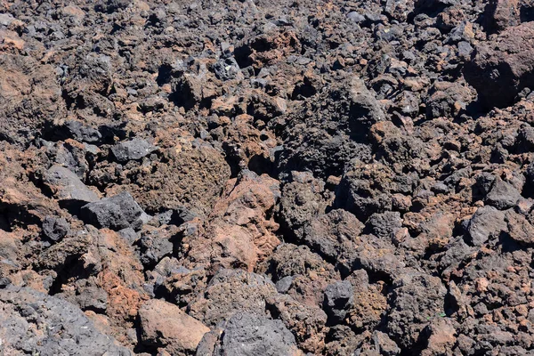 Trockene Lava Basaltic Rock Stone Textur Hintergrund — Stockfoto