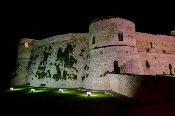 Ortona Italien Stadt Der Adria Mit Großem Hafen ...