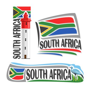 Vektör logo Güney Afrika