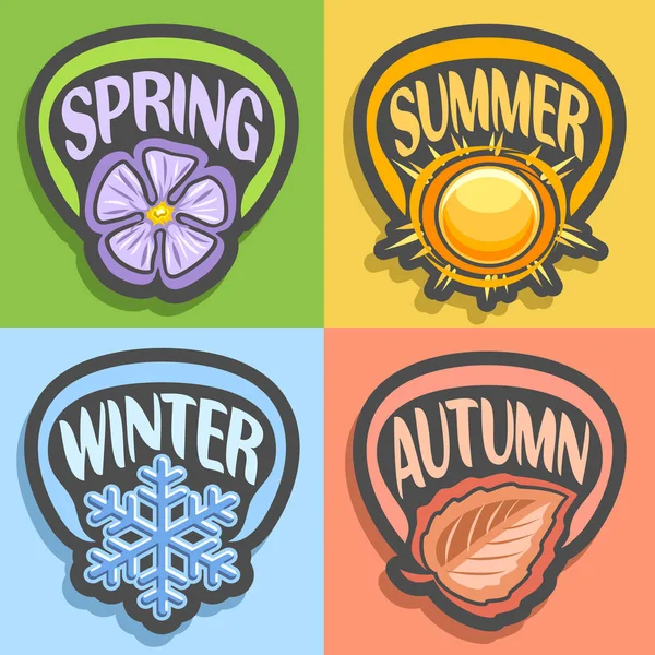 Logo vectorial Four Seasons — Archivo Imágenes Vectoriales