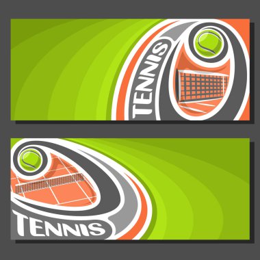 Tenis için vektör afişler 