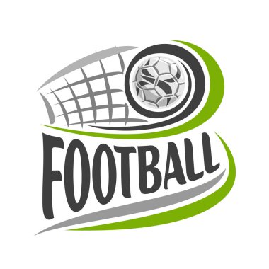 Vektör çizim Tema futbol oyun