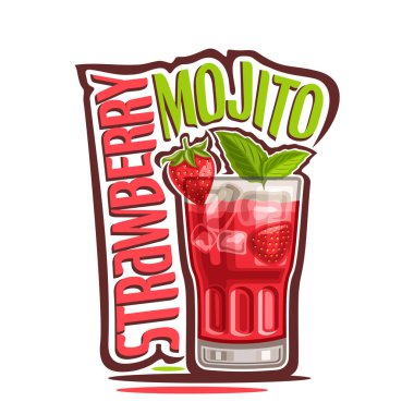 Çilekli kokteyl mojito