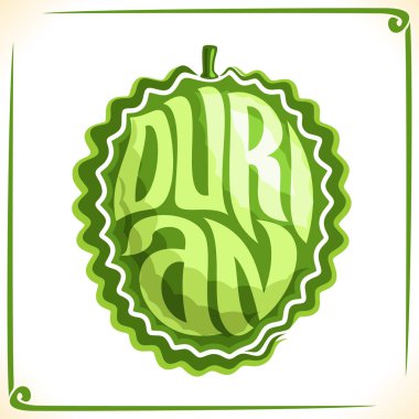 Durian için vektör logo