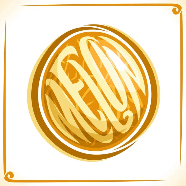 Wektor logo dla Melon — Wektor stockowy