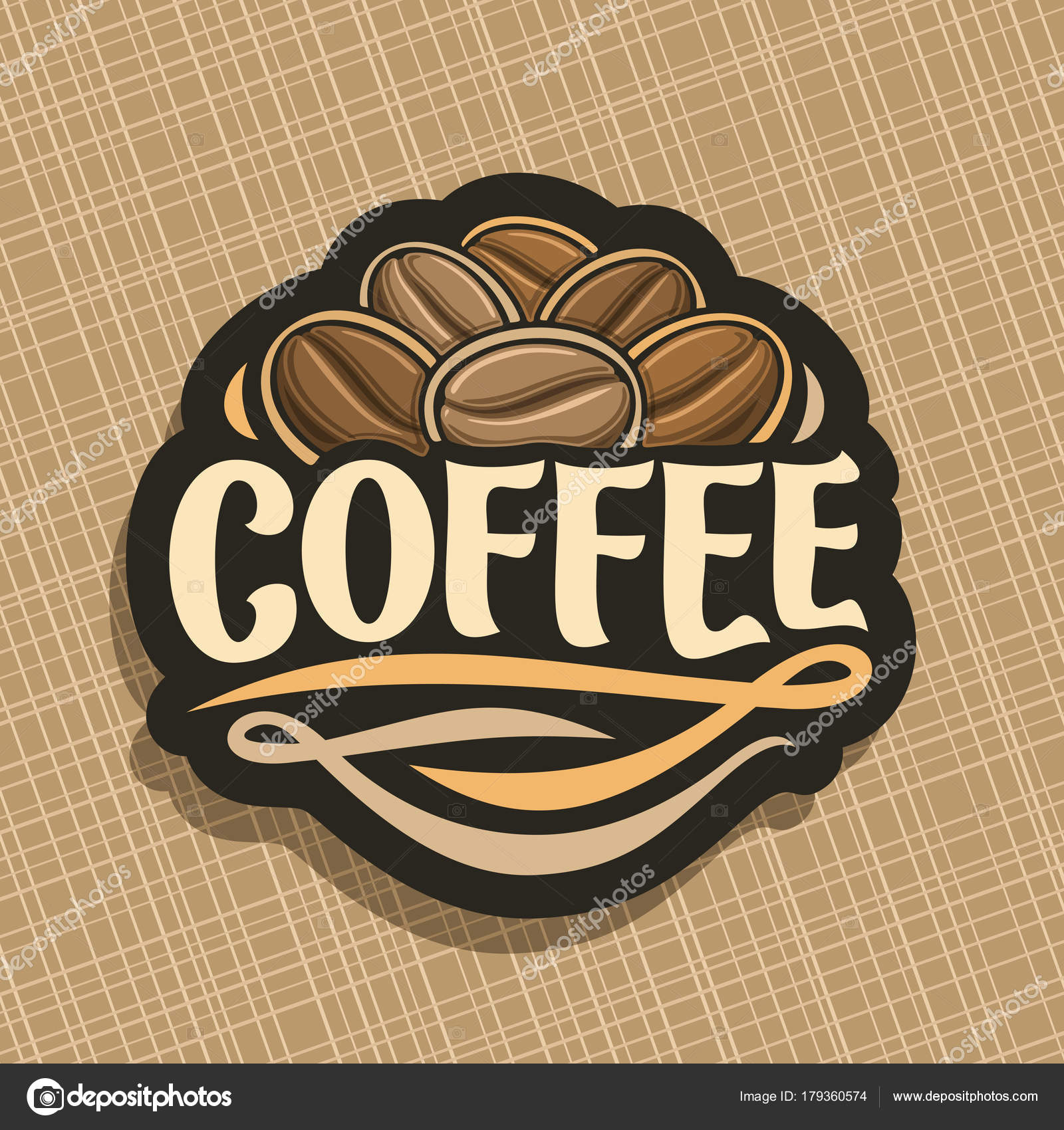 Vector Logo Coffee Stock Vector by ©mihmihmal 179360574