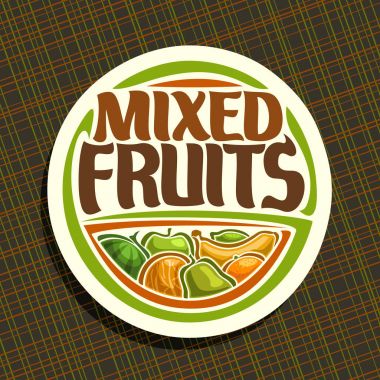 Meyve için vektör logo