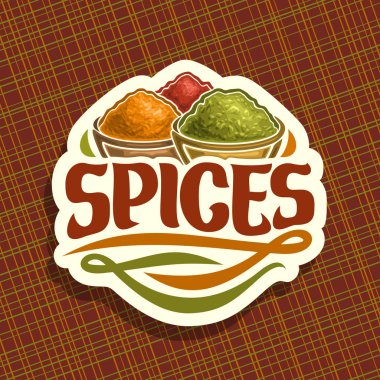 Baharat için vektör logo