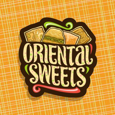 Oriental tatlı vektör logo