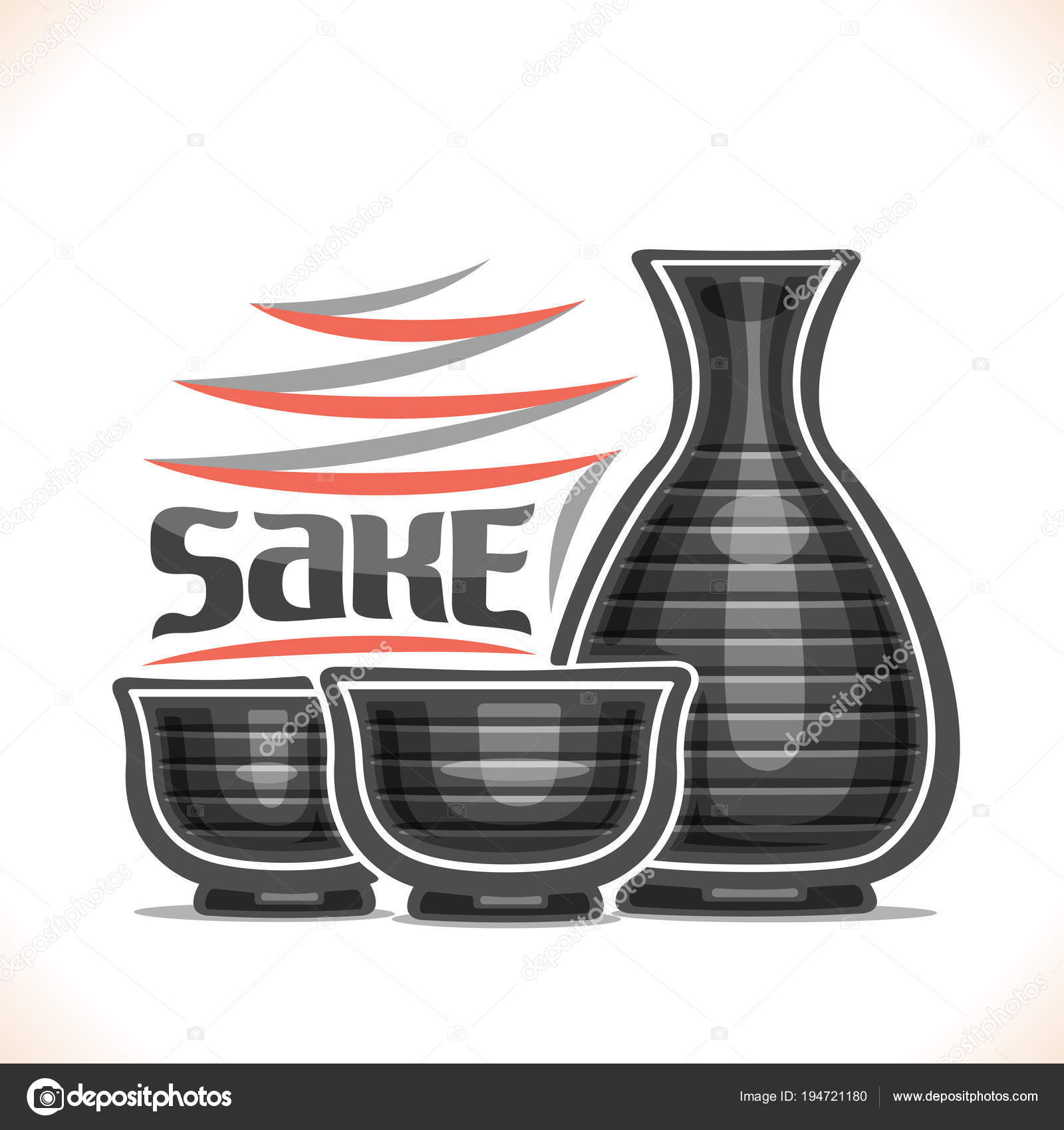 Ilustración vectorial de un diseño de alimentos y bebidas — Vector de