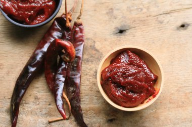 Kore kırmızı biber - gochujang