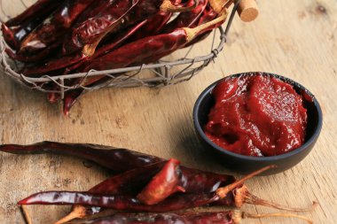 Kore kırmızı biber - gochujang