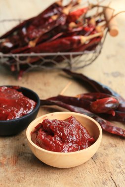 Kore kırmızı biber - gochujang