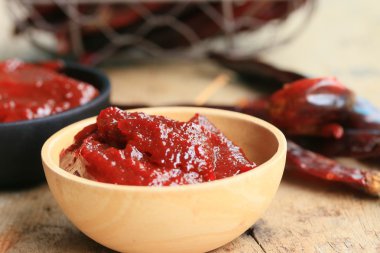 Kore kırmızı biber - gochujang