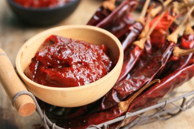 Kore kırmızı biber - gochujang