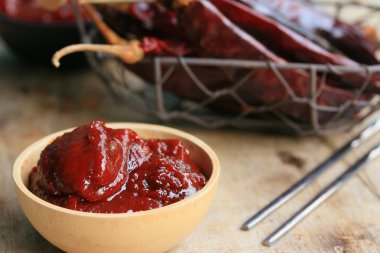Kore kırmızı biber - gochujang