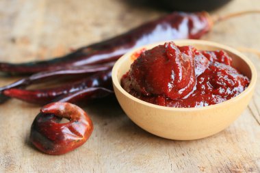 Kore kırmızı biber - gochujang