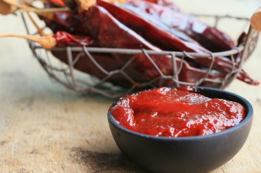 Kore kırmızı biber - gochujang