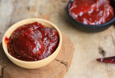 Kore kırmızı biber - gochujang