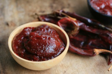 Kore kırmızı biber - gochujang